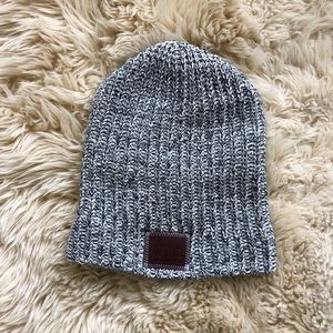 Love Your Melon Black Speckled Beanie